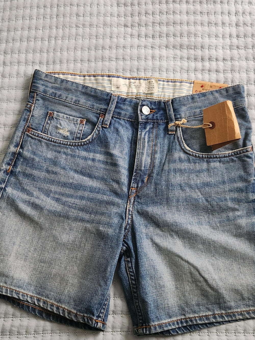 H&M Light Blue Denim Kids Jeans Shorts